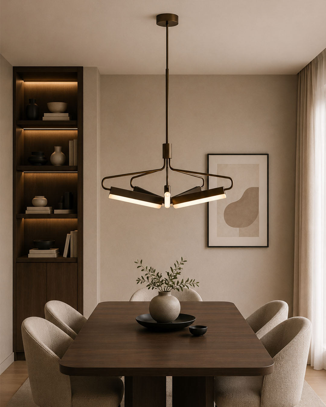 Angel 5 300 Chandelier - Wide