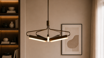 Angel 5 300 Chandelier - Wide