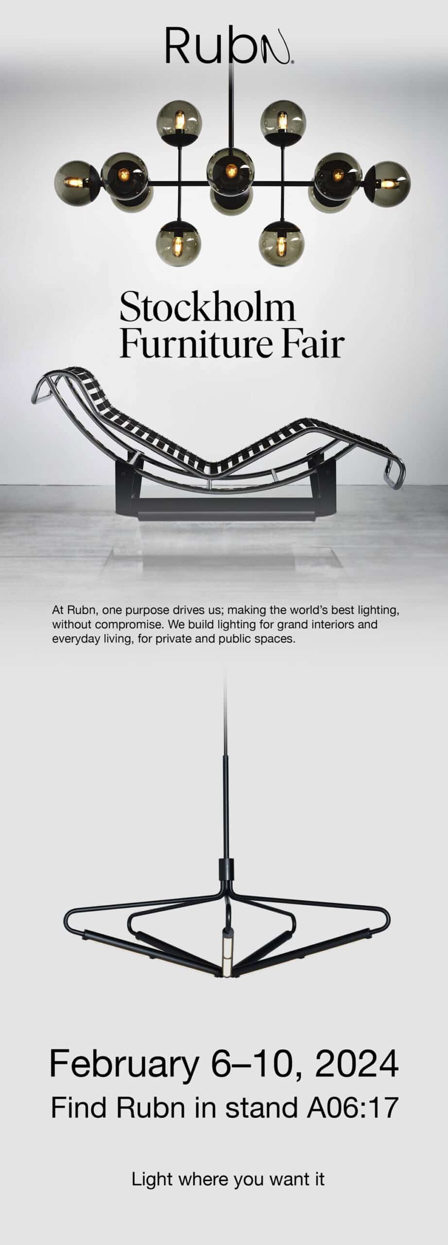 Stockholm Furniture Fair 2024, RUBN